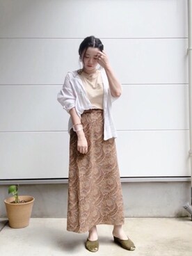 i  mariさん（レディース・158cm）の夏コーディネート