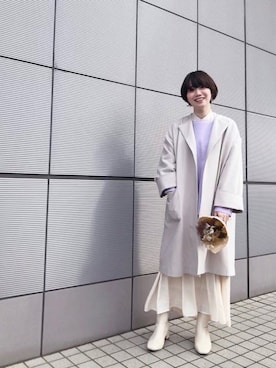 「Te chichi（テチチ）のアイテム（その他）」を使った、i  mariさん（レディース・158cm）の冬コーディネート