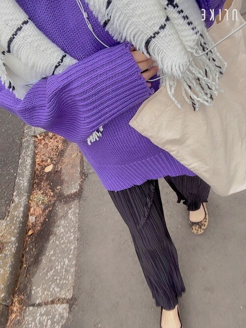 Miya Cecil Mcbeeのマフラーを使ったコーディネート Wear