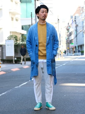 「SUNNY SPORTS」｜「アイテム（その他アウター）」を使った、kitazawaさん（メンズ・175cm）の冬コーディネート