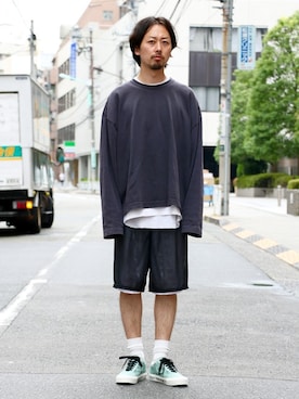 「C.E.L.STORE（セルストア）のアイテム」を使った、kitazawaさん（メンズ・175cm）の夏コーディネート