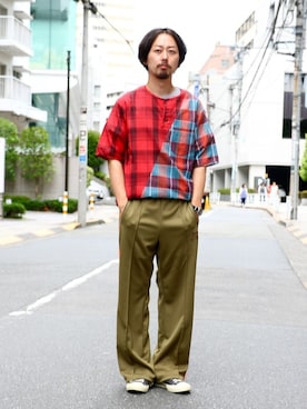 「C.E.L.STORE（セルストア）のアイテム」を使った、kitazawaさん（メンズ・175cm）の夏コーディネート