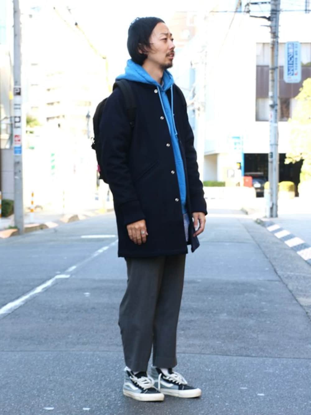 SUNNY SPORTSのスタジャンを使った人気ファッション
