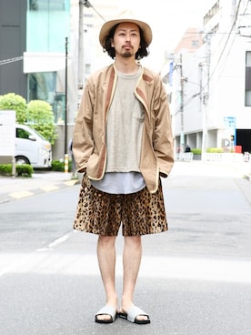 「C.E.L.STORE（セルストア）のアイテム（シューズ）」を使った、kitazawaさん（メンズ・175cm）の春コーディネート
