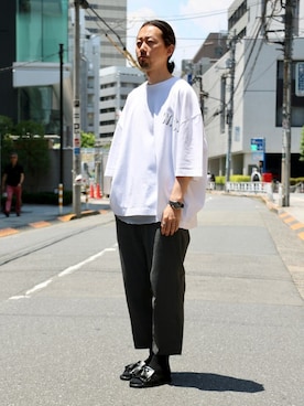 「C.E.L.STORE（セルストア）のアイテム」を使った、kitazawaさん（メンズ・175cm）の夏コーディネート