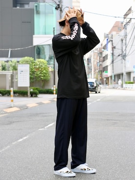 「C.E.L.STORE（セルストア）のアイテム」を使った、kitazawaさん（メンズ・175cm）の秋コーディネート