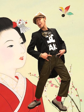 Shigeyoshi iwai さんのコーディネート