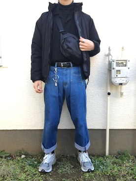 Aさん（メンズ・168cm）の冬コーディネート