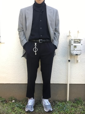 Aさん（メンズ・168cm）の冬コーディネート