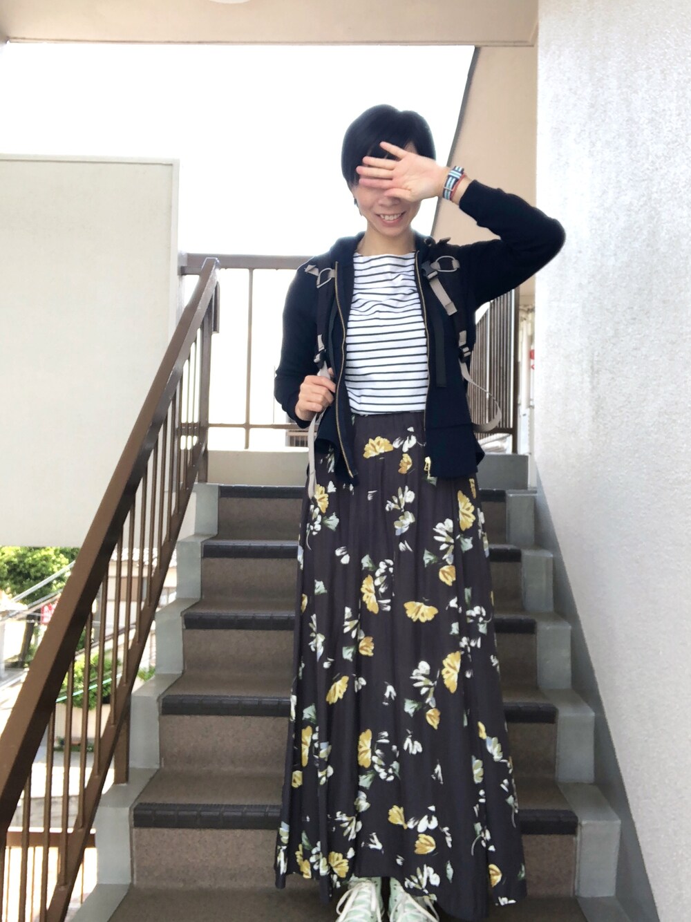 plage（プラージュ）の「ヴィンテージフラワーギャザースカート  