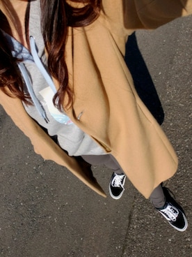 「AEON STYLE（イオンスタイル）のアイテム（パンツ）」を使った、むーんらいとさん（レディース・153cm）の冬コーディネート