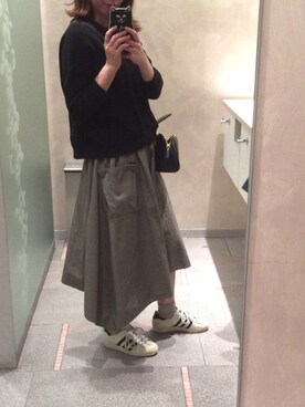 「UNDER BAR RAW．（アンダーバーロウ）のアイテム」を使った、ぴのこさん（レディース・164cm）の春コーディネート