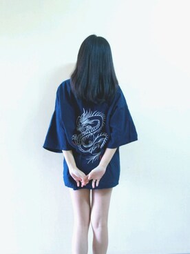 「和風」｜「アイテム（その他アウター）」を使った、慧さん（レディース・155cm）の春コーディネート