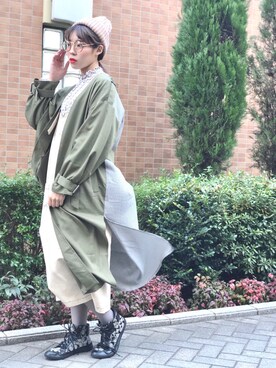 hikyaryさん（レディース・160cm）の秋コーディネート