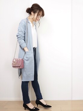 SAYUMI KATOさん（レディース・162cm）の冬コーディネート