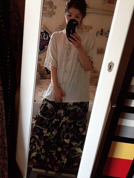 FJKさん（レディース・161cm）の夏コーディネート