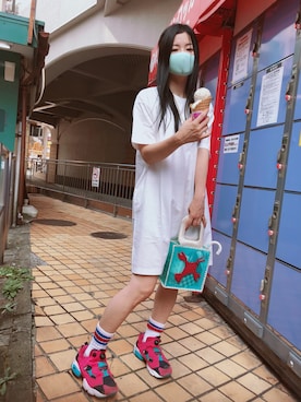 FJKさん（レディース・161cm）の夏コーディネート