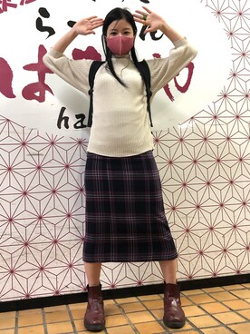 FJKさん（レディース・161cm）の秋コーディネート