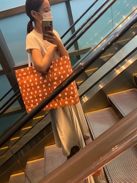 「CASA FLINE（カーサフライン）のアイテム」を使った、mysgri_さん（レディース・161cm）の夏コーディネート