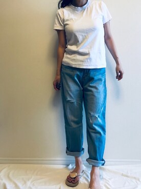 「近所」｜ちぬさん（レディース・157cm）の夏コーディネート
