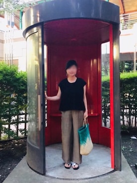 「近所」｜ちぬさん（レディース・158cm）の夏コーディネート