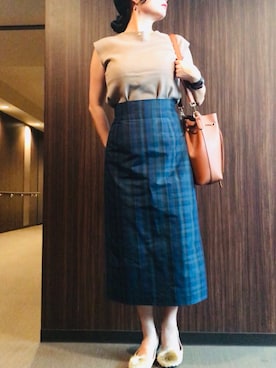 「STANDARD MADE（スタンダードメイド）のアイテム」を使った、ちぬさん（レディース・158cm）の夏コーディネート