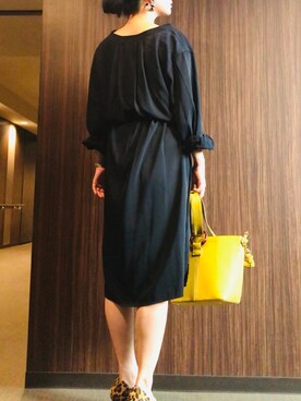 「Daniel Wellington（ダニエルウェリントン）の販売終了クラシックペティット アッシュフィールド32mm（アナログ腕時計）」を使った、ちぬさん（レディース・158cm）の秋コーディネート