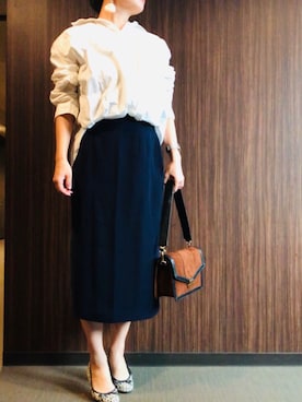 「Daniel Wellington（ダニエルウェリントン）の販売終了クラシックペティット アッシュフィールド32mm（アナログ腕時計）」を使った、ちぬさん（レディース・158cm）の秋コーディネート