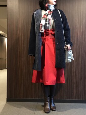 ちぬさん(レディース・158cm)の冬コーディネート