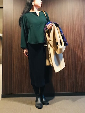 ちぬさん（レディース・158cm）の冬コーディネート