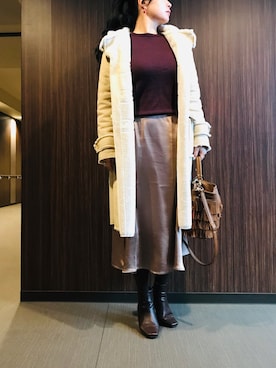 ちぬさん(レディース・158cm)の冬コーディネート