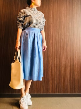 「GLOBAL FORME CONCRETE（グローバルフォルムコンクリート）のアイテム」を使った、ちぬさん（レディース・158cm）の春コーディネート