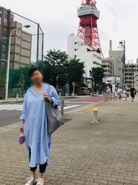 「Candy Beans（キャンディビーンズ）のアイテム」を使った、ちぬさん（レディース・158cm）の夏コーディネート