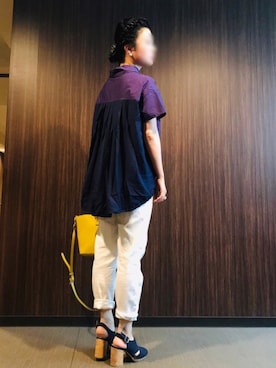 「Luz Llena (glifeed） （ラズレナグリフィード）のアイテム」を使った、ちぬさん（レディース・158cm）の夏コーディネート