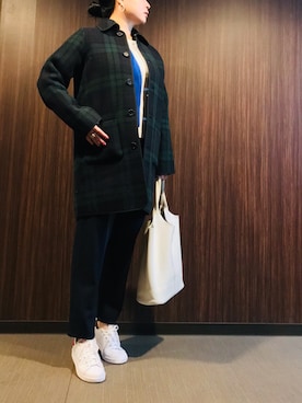 「Petit Honfleur（プチオンフルール）のアイテム」を使った、ちぬさん（レディース・158cm）の秋コーディネート