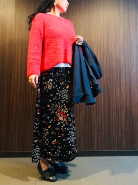 「fifth（フィフス）のアイテム（アクセサリー）」を使った、ちぬさん（レディース・158cm）の秋コーディネート