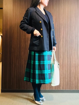 「FREAK'S STORE（フリークスストア）のアイテム（リング）」を使った、ちぬさん（レディース・158cm）の春コーディネート