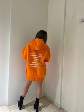 「パーカーワンピ」｜ritoさん（レディース・153cm）の春コーディネート