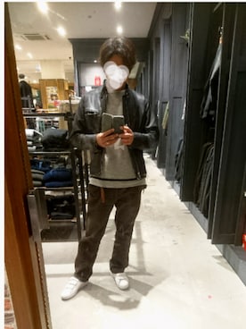 SEさん(メンズ・177cm)の冬コーディネート