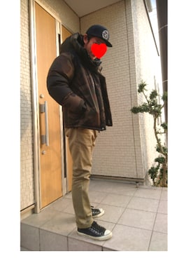 SEさん（メンズ・177cm）の冬コーディネート