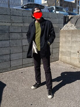 SEさん（メンズ・177cm）の春コーディネート