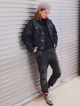 Tatakiさん（レディース・159cm）の冬コーディネート