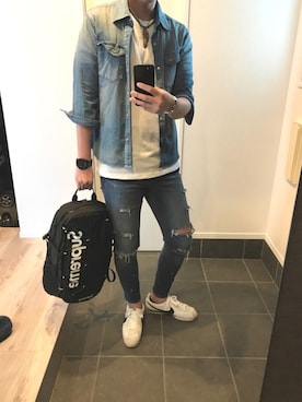 「TMT（ティーエムティー）のアイテム（アクセサリー）」を使った、まささん（メンズ・177cm）の夏コーディネート