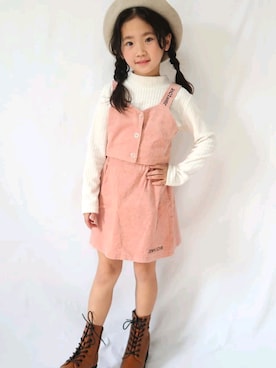「妄想コーデ」｜shuka❥❥さん（キッズ・122cm）の冬コーディネート