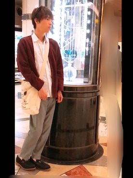 「ROOTOTE（ルートート）のアイテム」を使った、結城さん（メンズ・168cm）の秋コーディネート