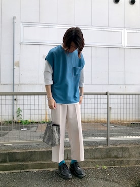 kazさん（メンズ・173cm）の春コーディネート