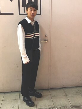 「DELADA（デラダ）のアイテム」を使った、Koさん（メンズ・168cm）の夏コーディネート