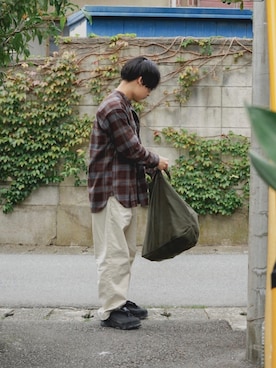 Satoshi Makimotoさん（メンズ・166cm）の秋コーディネート