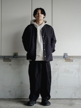 Satoshi Makimotoさん（メンズ・166cm）の秋コーディネート