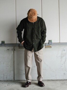 Satoshi Makimotoさん（メンズ・166cm）の秋コーディネート